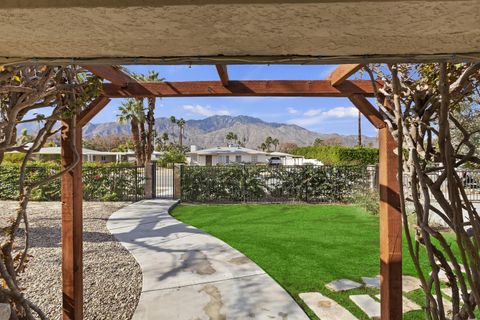 A home in Palm Springs