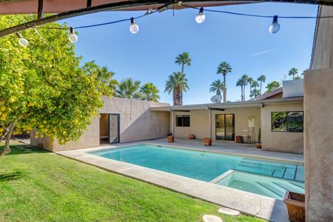 A home in Palm Springs