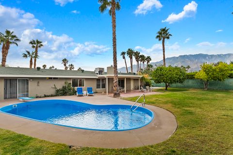 A home in Palm Springs