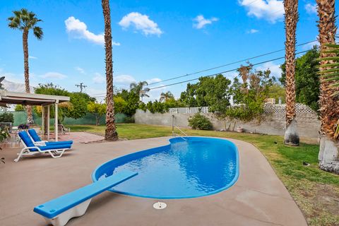 A home in Palm Springs