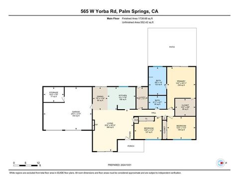 565 W Yorba Road, Palm Springs, CA 92262 - MLS#: 219125860
