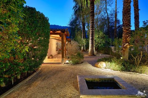 A home in Palm Springs