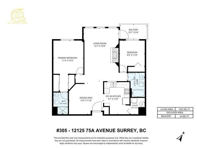 Photo of 12125 75a Avenue #305, Surrey, BC V3W 1B9 (MLS # R3140149)