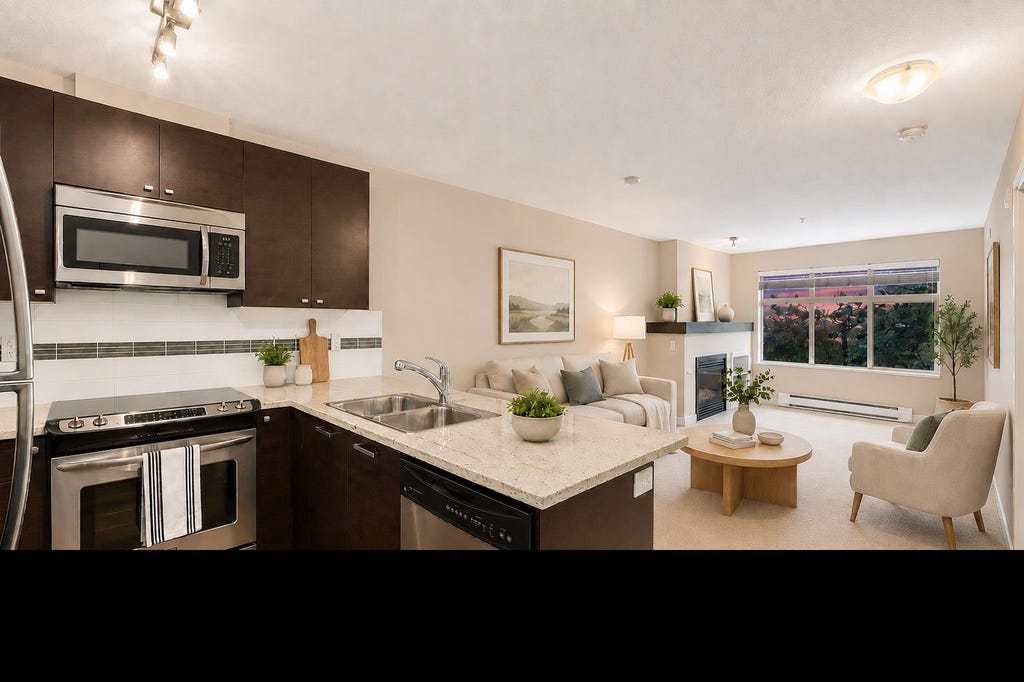 Photo of 6500 194 Street #214, Surrey, BC V4N 5X4 (MLS # R3158181)