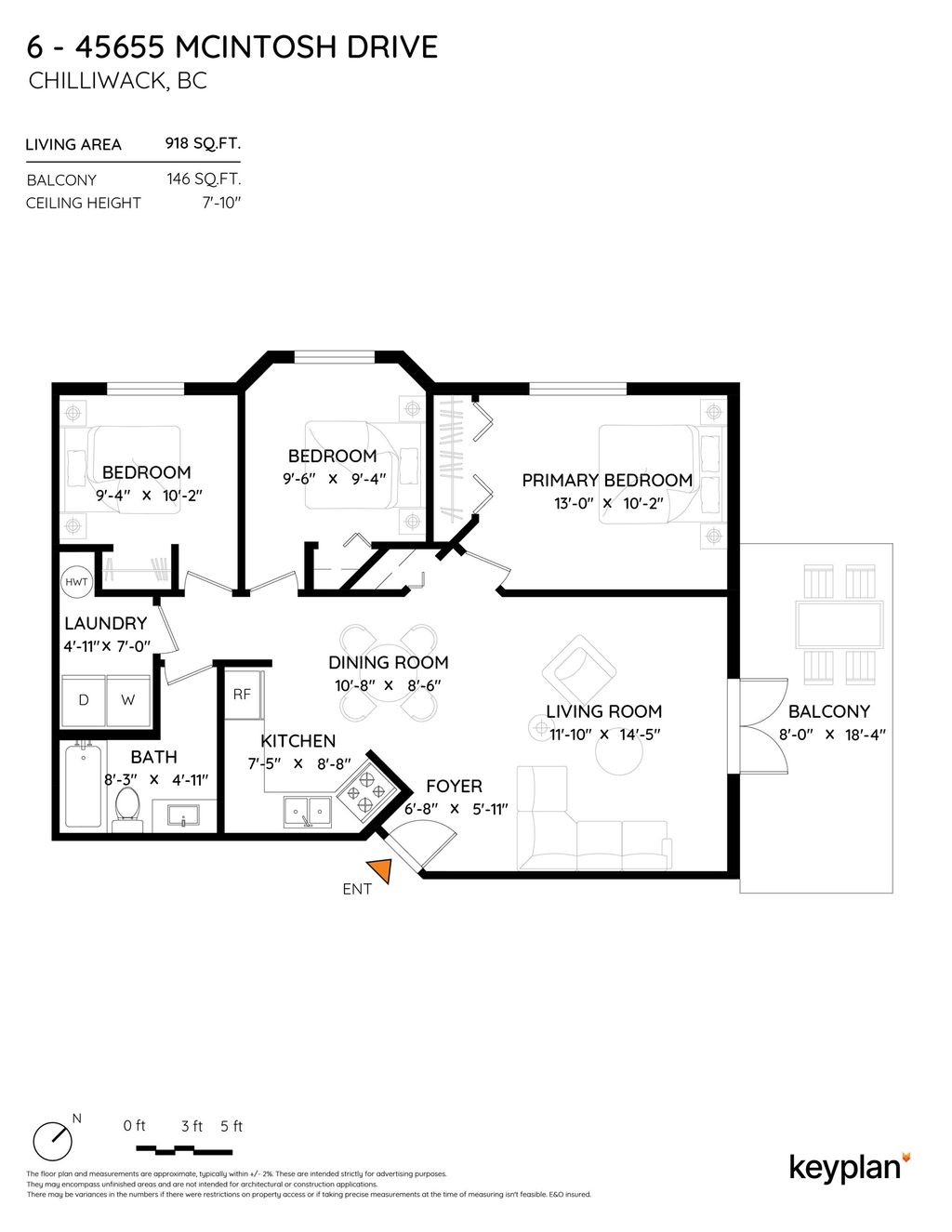 Photo of 45655 Mcintosh Drive #6, Chilliwack, BC V2P 6V4 (MLS # R3107039)