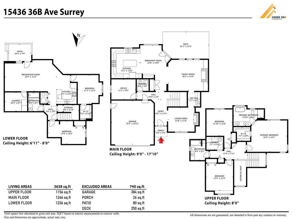 Photo of 15436 36b Avenue, Surrey, BC V3Z 0H3 (MLS # R3146949)