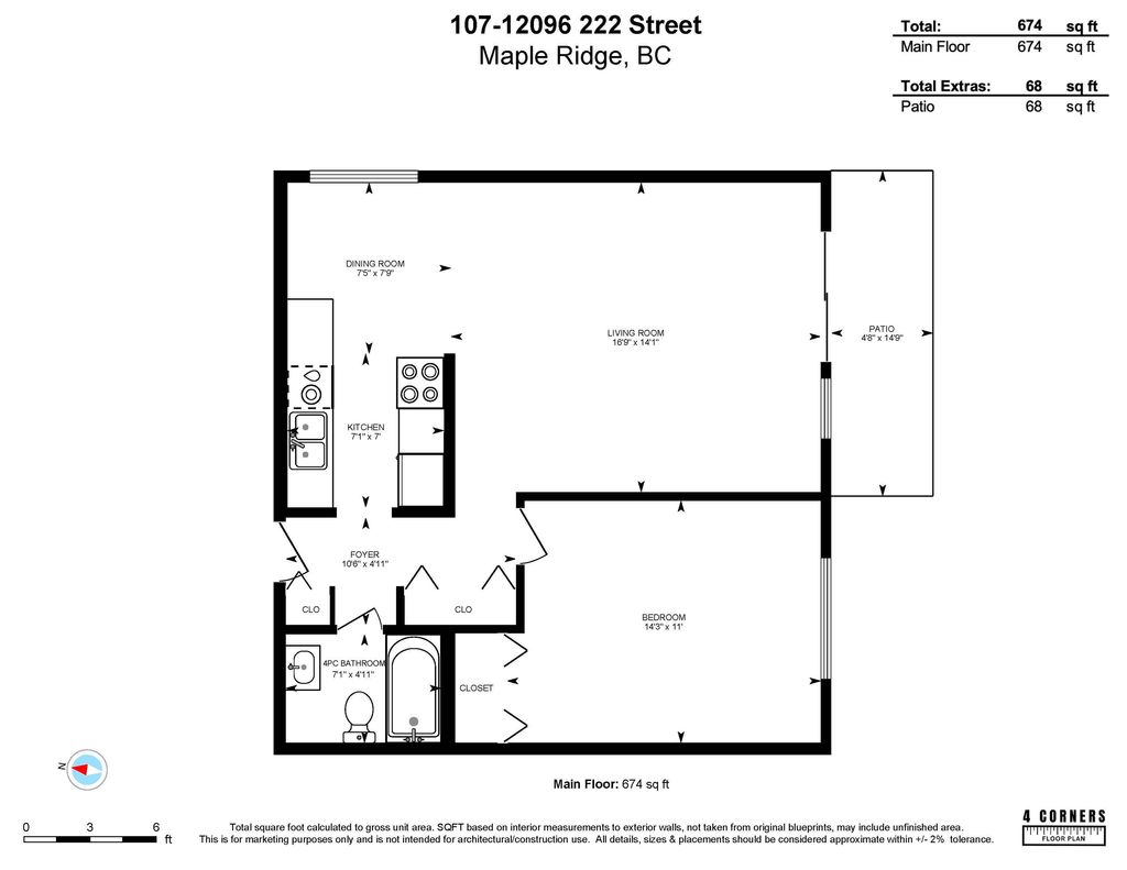 Photo of 12096 222 Street #107, Maple Ridge, BC V2X 5W1 (MLS # R3108163)