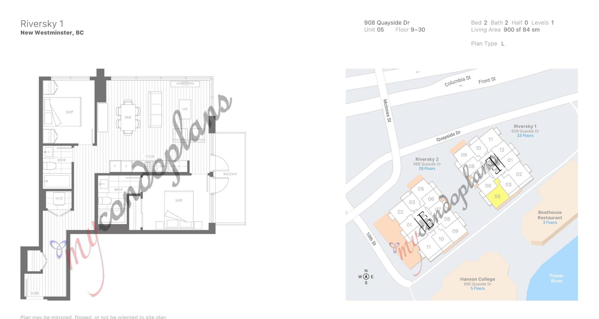 908 Quayside Drive 1905