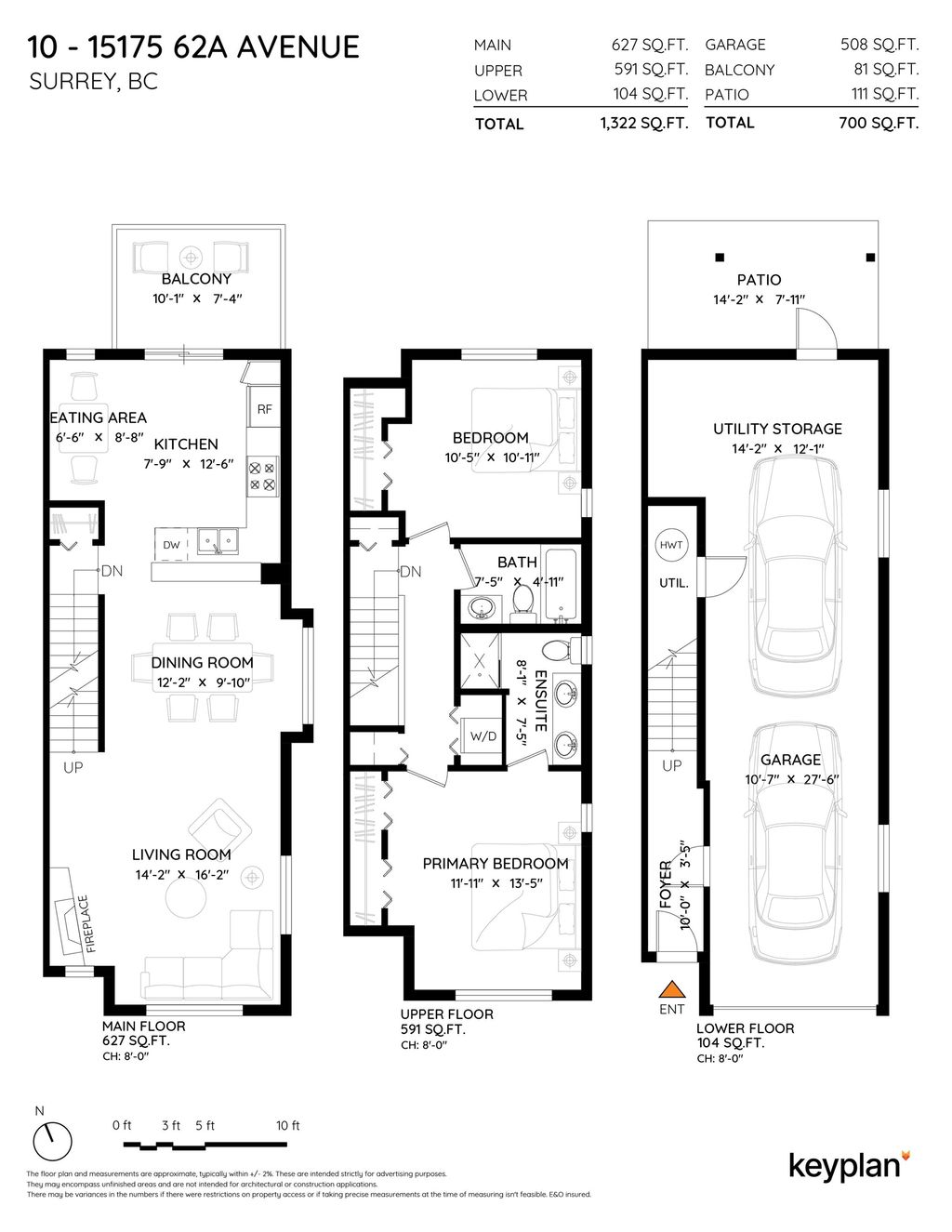 Photo of 15175 62a Avenue #10, Surrey, BC V3S 1X1 (MLS # R3114518)
