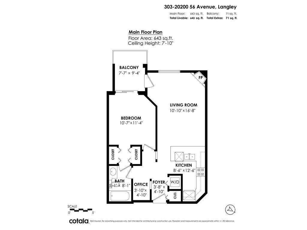 Photo of 20200 56 Avenue #303, Langley, BC V3A 8S1 (MLS # R3137556)