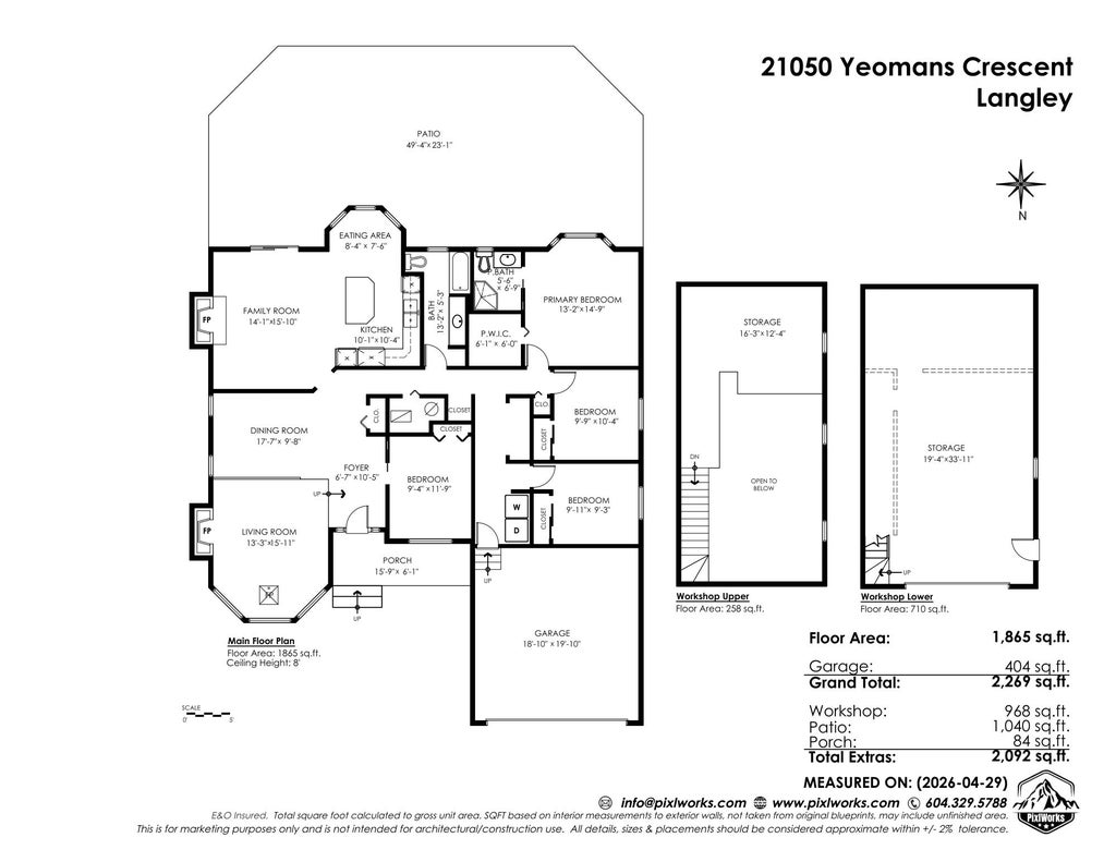 Photo of 21050 Yeomans Crescent, Langley, BC V1M 2P7 (MLS # R3131025)