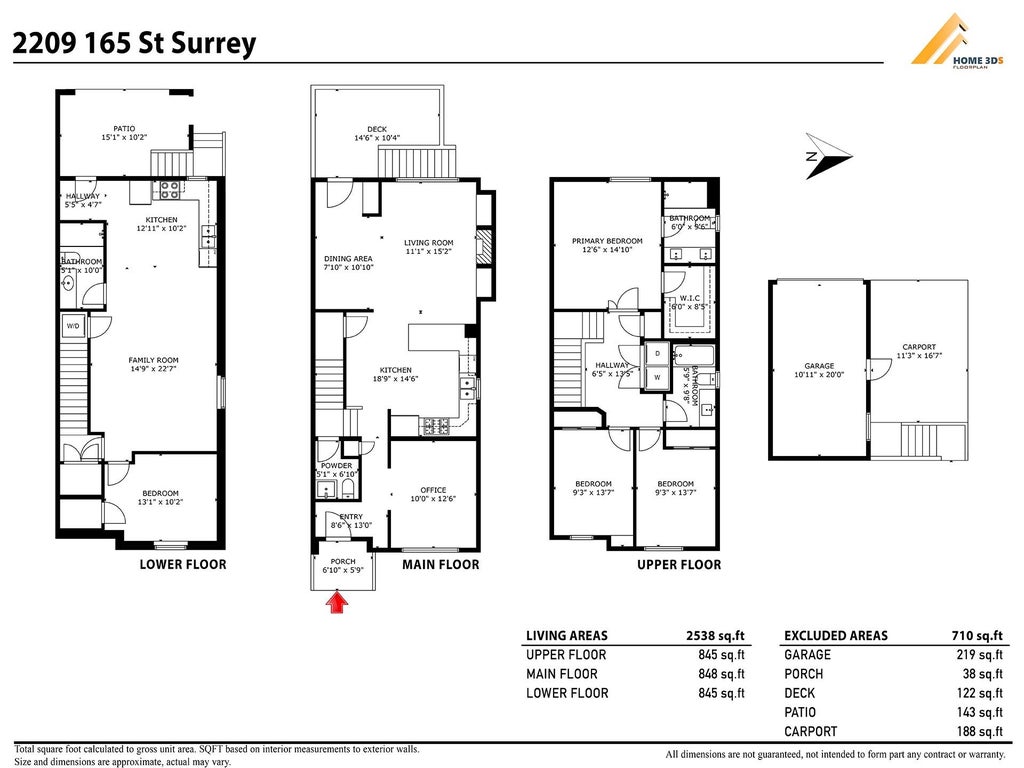 Photo of 2209 165 Street, Surrey, BC V3Z 0L8 (MLS # R3175613)