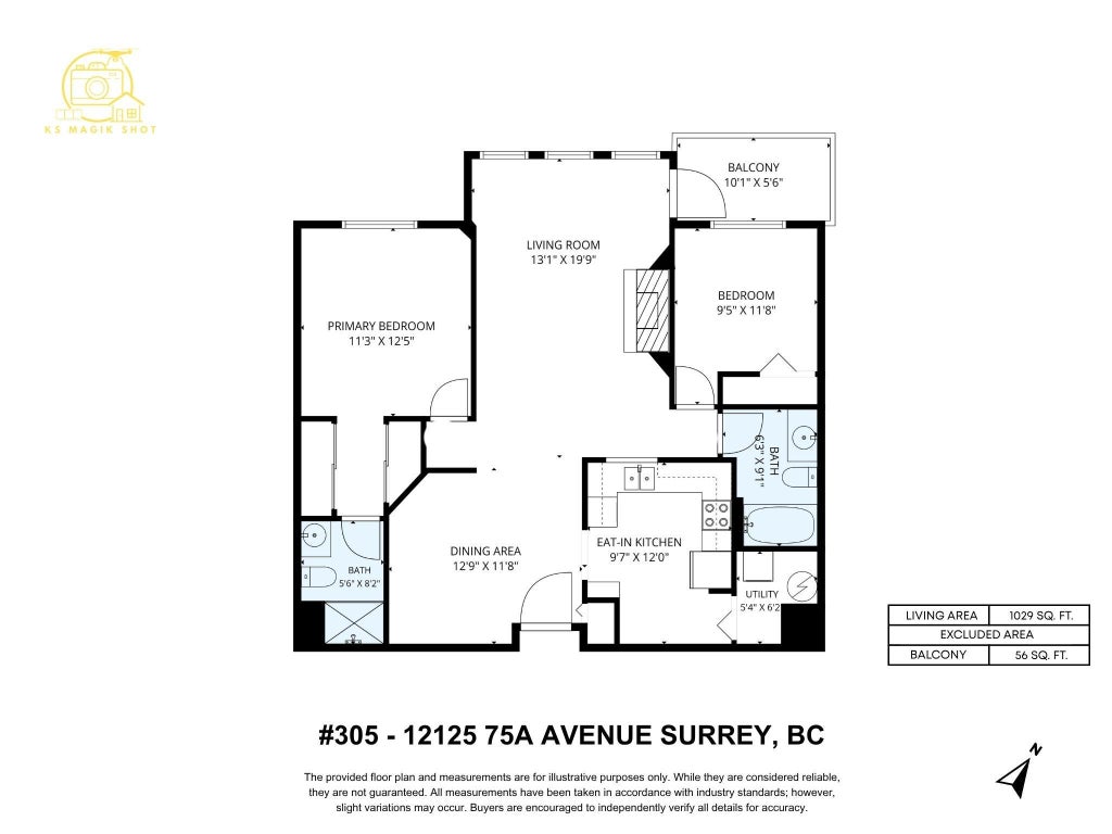 Photo of 12125 75a Avenue #305, Surrey, BC V3W 1B9 (MLS # R3131813)