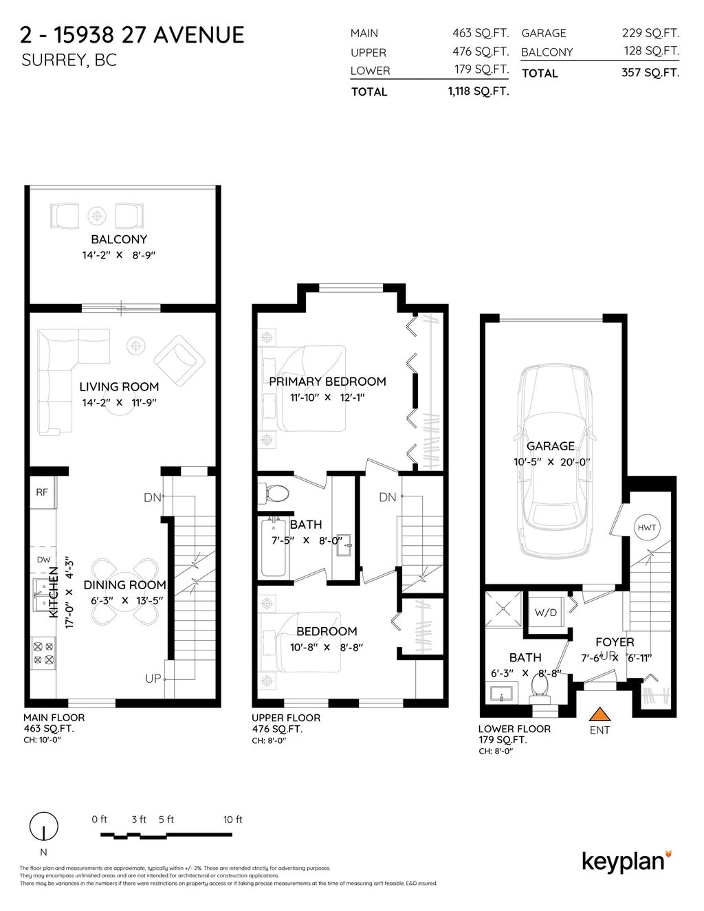 Photo of 15938 27 Avenue #2, Surrey, BC V3Z 0T2 (MLS # R3178038)