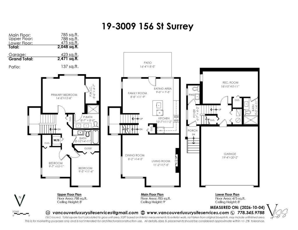 Photo of 3009 156 Street #19, Surrey, BC V3Z 0N9 (MLS # R3172185)