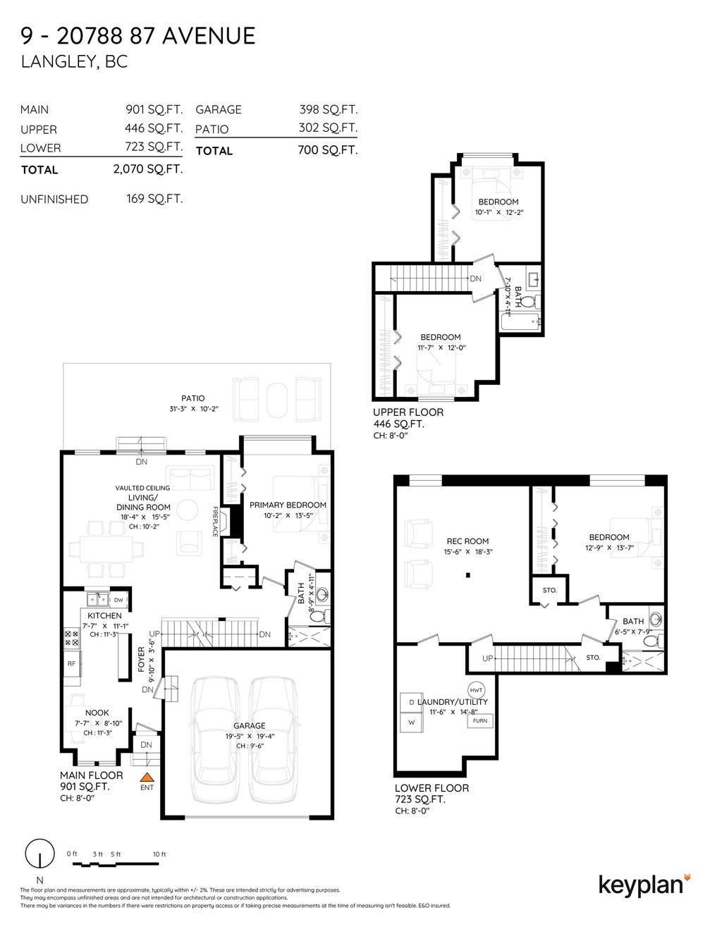 Photo of 20788 87 Avenue #9, Langley, BC V1M 3W7 (MLS # R3152937)