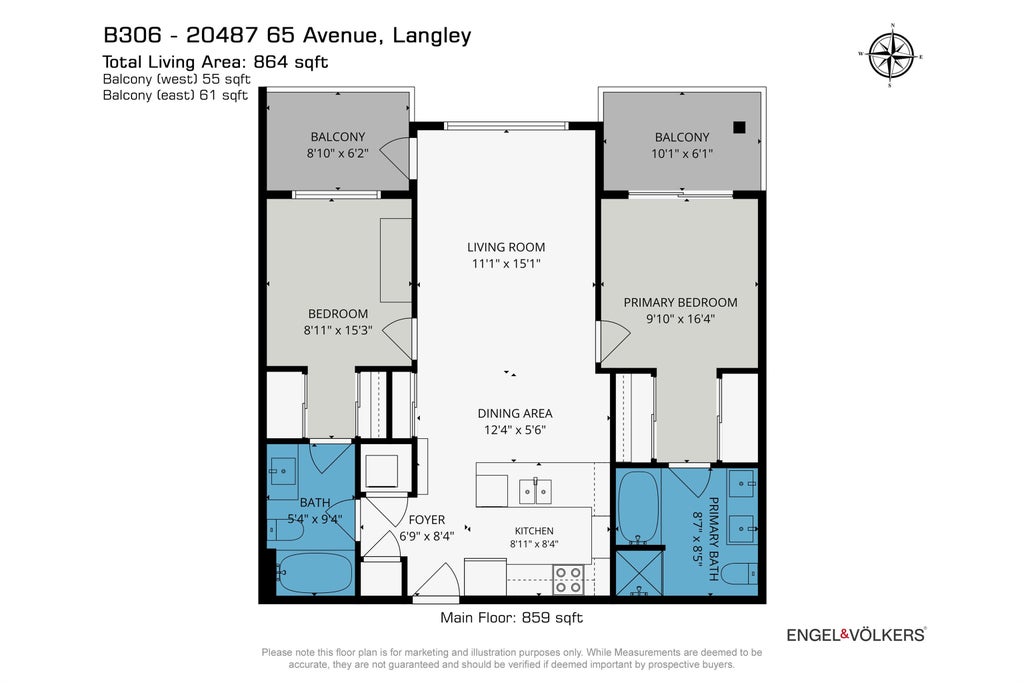 Photo of 20487 65 Avenue #B306, Langley, BC V2Y 3K5 (MLS # R3177795)