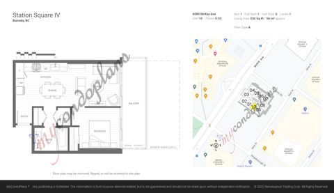 6080 Mckay Avenue 1310 Burnaby BC V5H 0J4