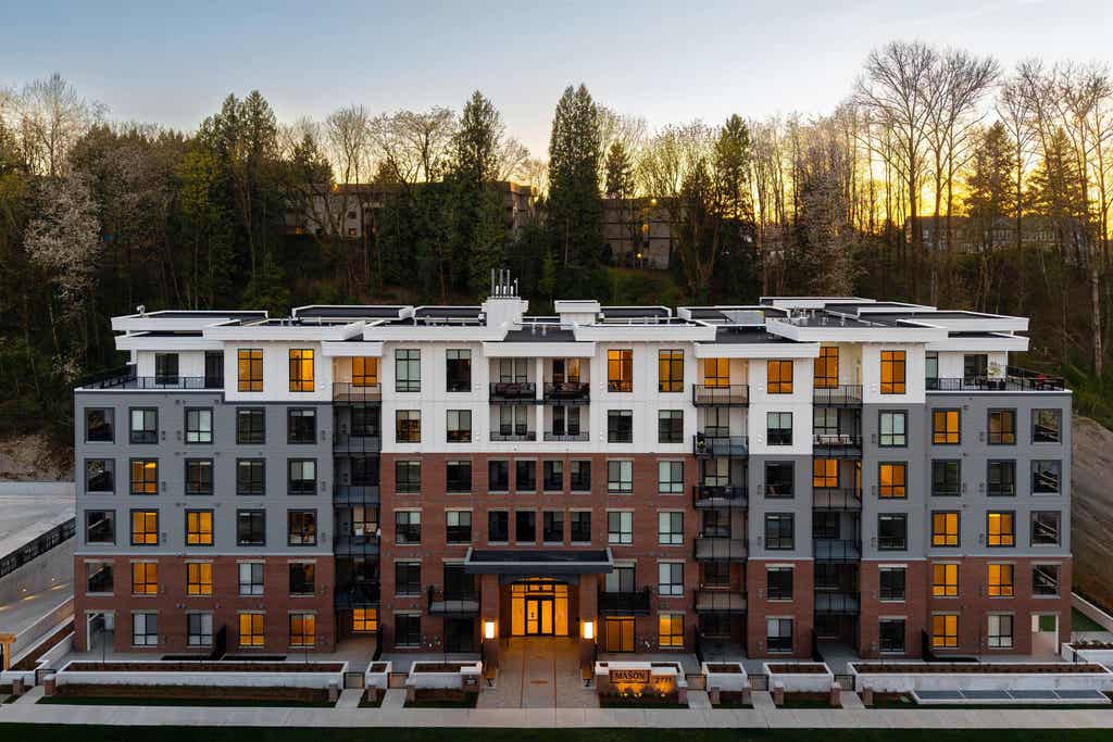 Photo of 2771 Montrose Avenue #404, Abbotsford, BC V2S 0R2 (MLS # R3147762)