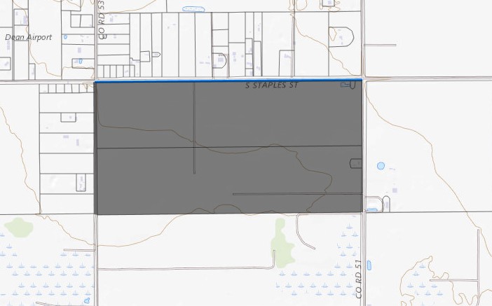 0 CR 2444 (S Staples) @ CR 51