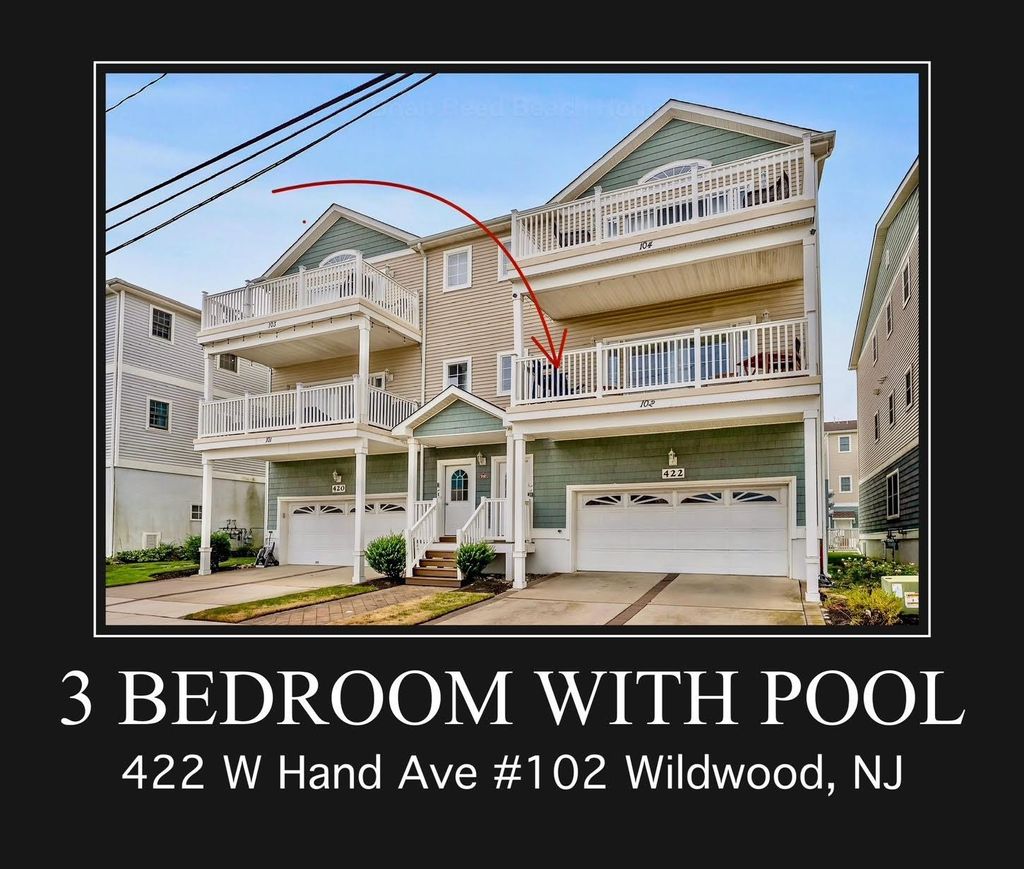 Photo of 422 W Hand Avenue #101, Wildwood, NJ 08260 (MLS # 252706)
