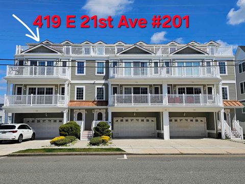 419 E 21st Avenue Unit 201, North Wildwood, NJ 08260 - MLS#: 240979