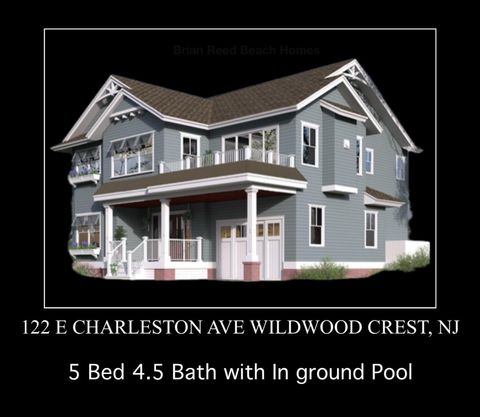 Photo of 122 E Charleston Avenue, Wildwood Crest, NJ 08260 (MLS # 253313)
