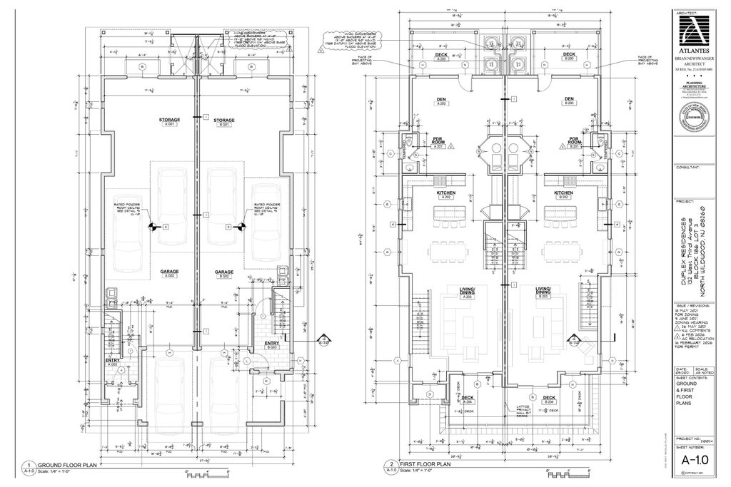 Photo of 132 W 3rd Avenue #East Unit, North Wildwood, NJ 08260 (MLS # 260862)