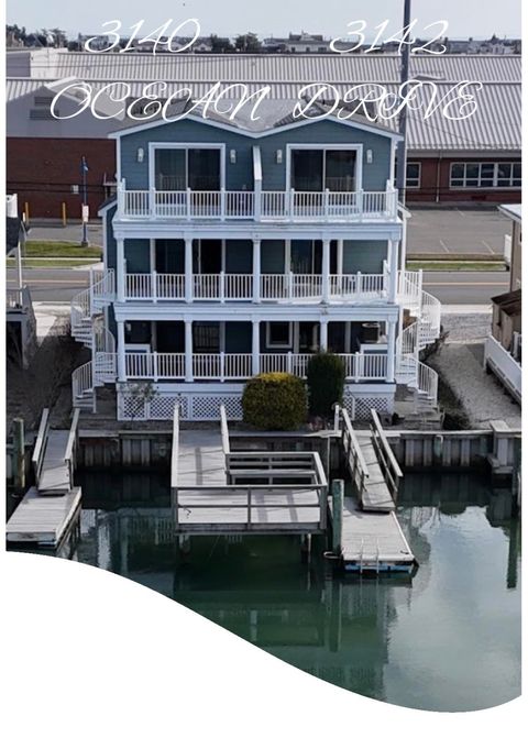 Townhouse For Sale - 3140 Ocean Drive #NORTH<br/> Cape May County, Avalon, NJ 08202