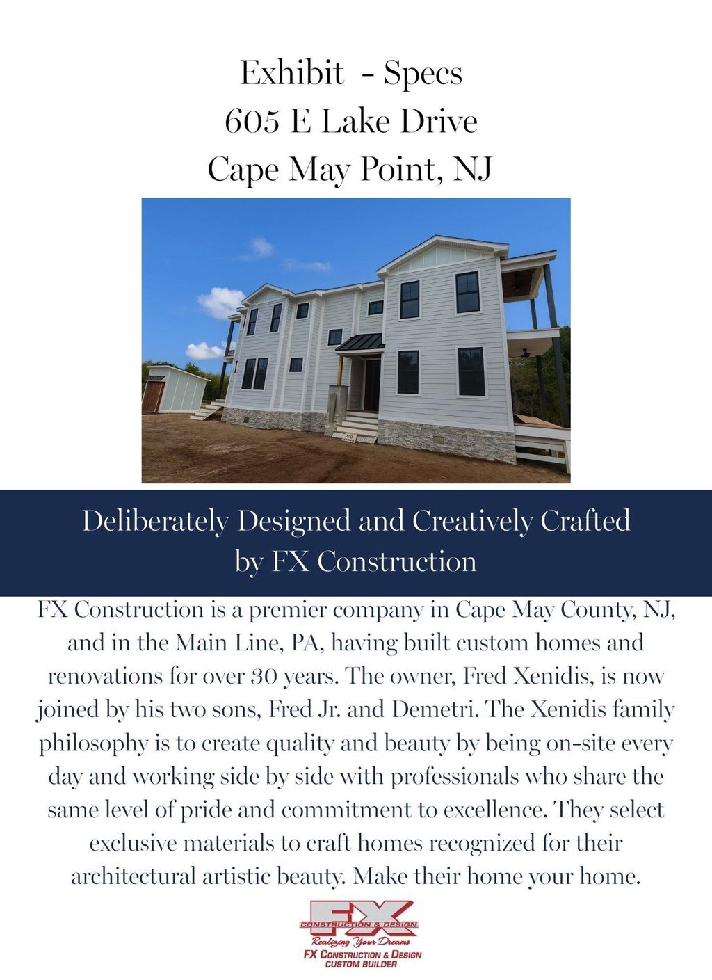 Photo of 605 E Lake Drive, Cape May Point, NJ 08212 (MLS # 253516)