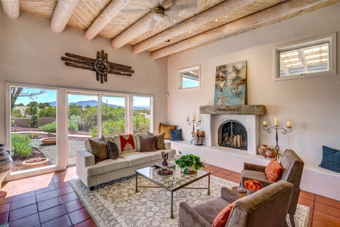 Tiny photo for 1 Blue Corn Trace Trce, Santa Fe, NM 87508 (MLS # 202603624)