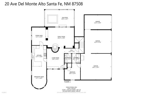 Tiny photo for 20 Avenida del Monte Alto, Santa Fe, NM 87508 (MLS # 202601478)