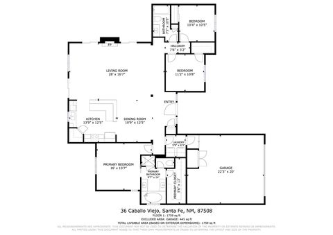 Tiny photo for 36 Caballo Viejo, Santa Fe, NM 87508 (MLS # 202600421)