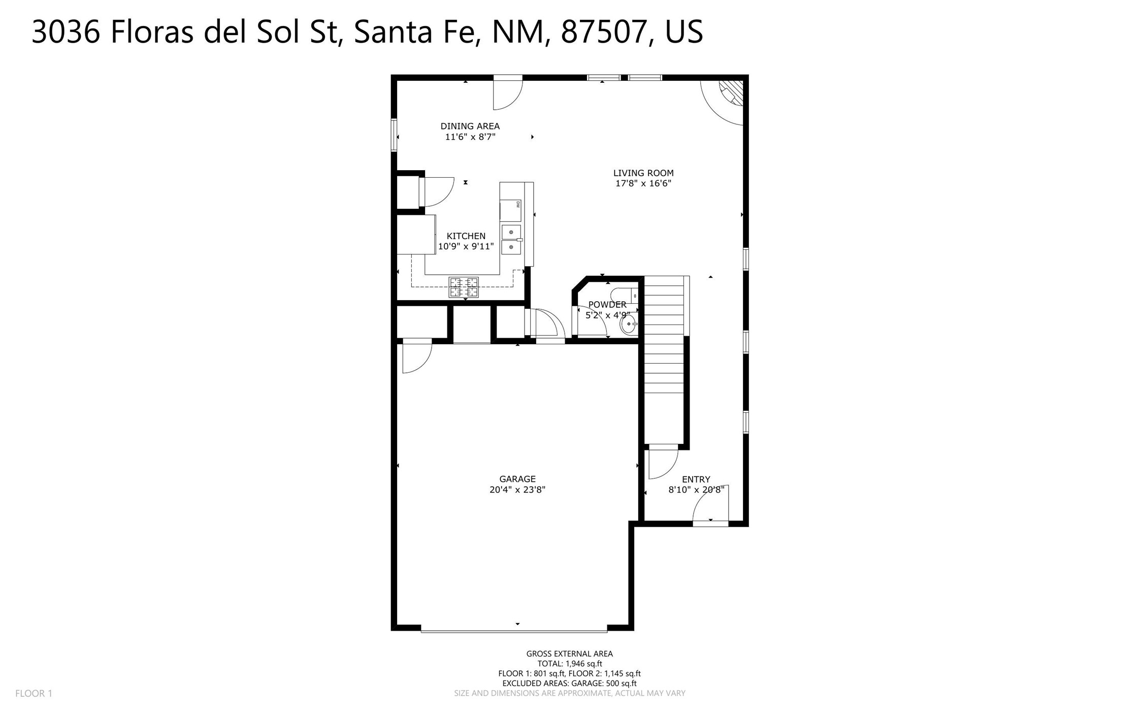 3036 Floras Del Sol Street, Santa Fe, New Mexico image 48