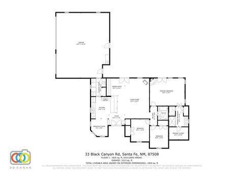 Tiny photo for 33 Black Canyon Road, Santa Fe, NM 87508 (MLS # 202600736)