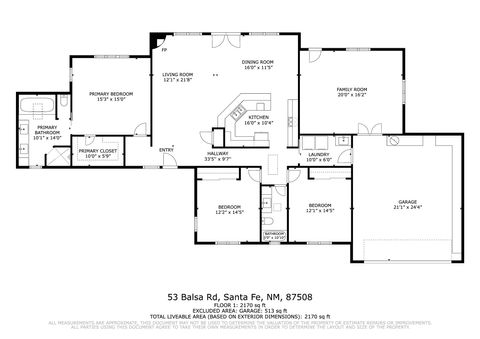 Tiny photo for 53 Balsa Road, Santa Fe, NM 87508 (MLS # 202603155)