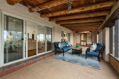 Tiny photo for 882 Camino Los Abuelos, Galisteo, NM 87540 (MLS # 202504628)