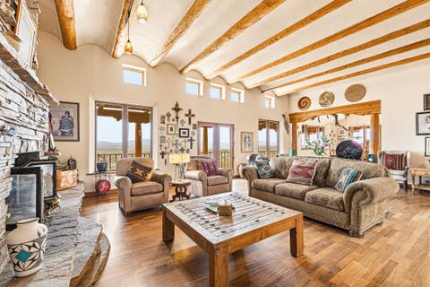 Tiny photo for 60 Bonanza Trail, Santa Fe, NM 87508 (MLS # 202602513)