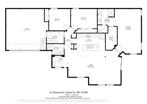 Tiny photo for 41 Bosquecillo, Santa Fe, NM 87508 (MLS # 202602818)