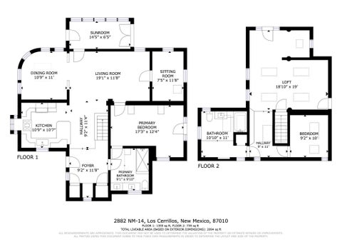 Tiny photo for 2882 NM 14, Cerrillos, NM 87010 (MLS # 202603890)