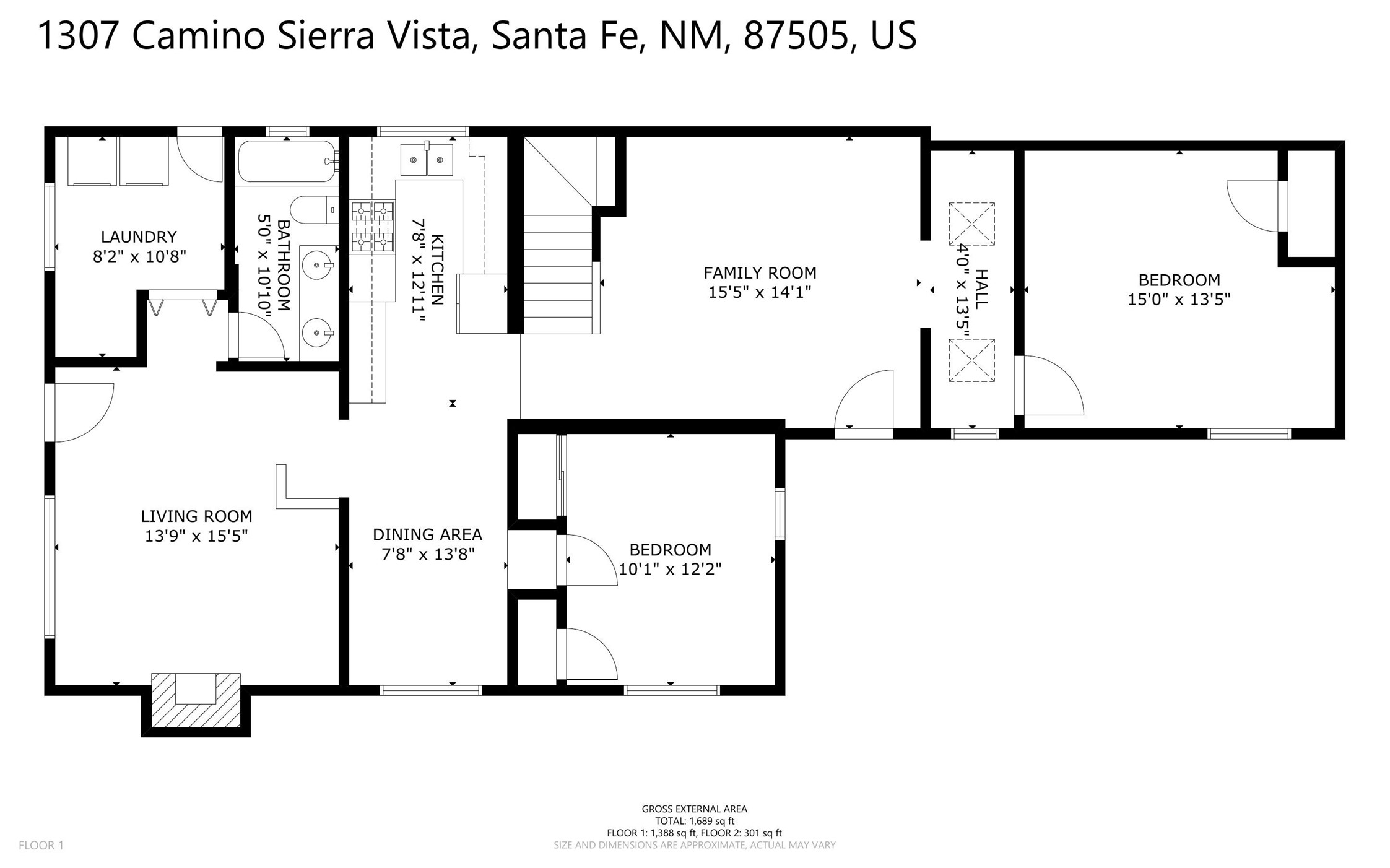 1307 Camino Sierra Vista Vis, Santa Fe, New Mexico image 27
