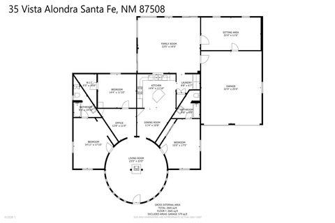 Tiny photo for 35 Vista Alondra, Santa Fe, NM 87508 (MLS # 202503502)
