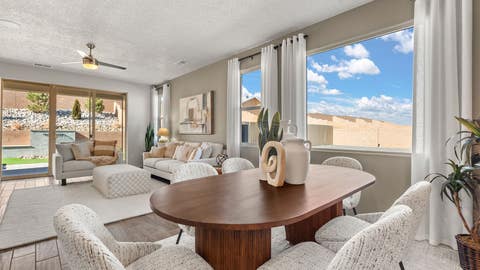 Tiny photo for 79 Calle Fuerza, Santa Fe, NM 87508 (MLS # 202603349)