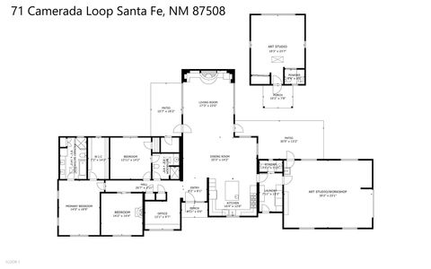 Tiny photo for 71 Camerada Loop, Santa Fe, NM 87508 (MLS # 202504233)