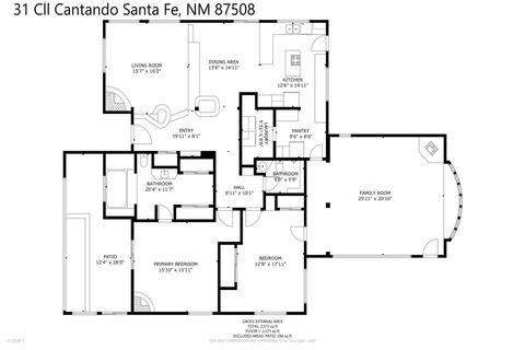 Tiny photo for 31 Calle Cantando, Santa Fe, NM 87508 (MLS # 202504279)