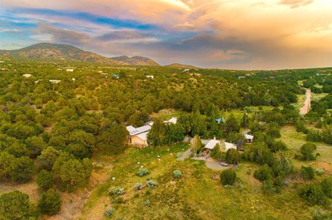 Tiny photo for 10 Sabina Lane, Santa Fe, NM 87508 (MLS # 202600722)
