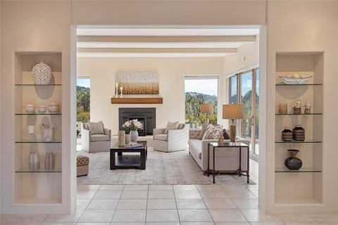 Tiny photo for 4 Old Agua Fria Rd E, Santa Fe, NM 87508 (MLS # 202600889)