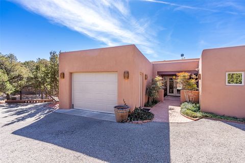Tiny photo for 4 Old Agua Fria Rd E, Santa Fe, NM 87508 (MLS # 202600889)
