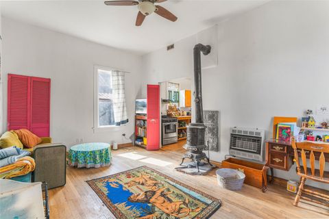 Tiny photo for 1 Opera House Road, Madrid, NM 87010 (MLS # 202600581)