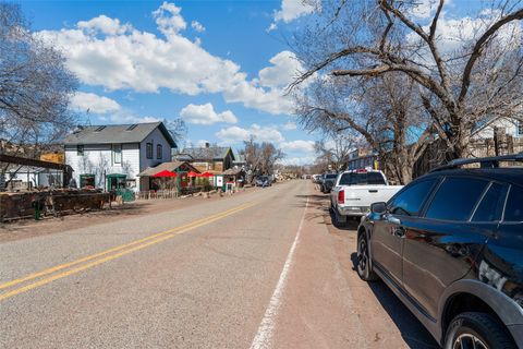 Tiny photo for 1 Opera House Road, Madrid, NM 87010 (MLS # 202600581)